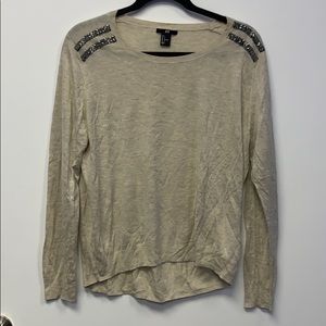 H&M embellished top
